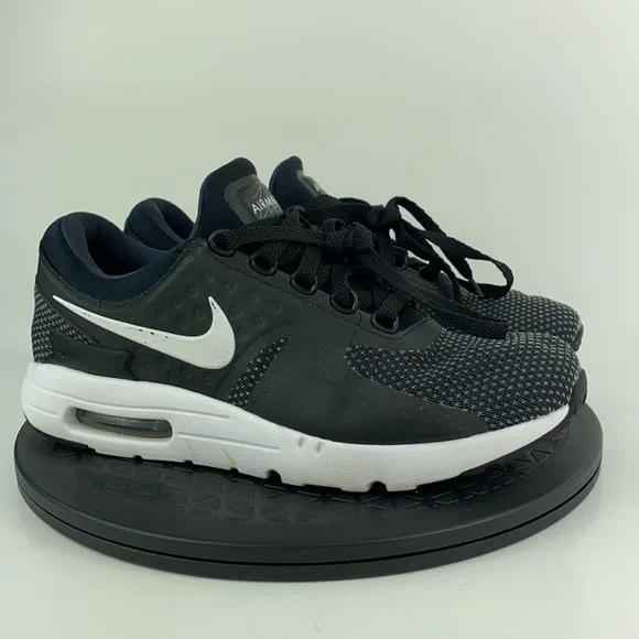 Nike Air Max Zero Essentials Black/White Athletic Shoes 876070-004 Men's Size 8 - Picture 3 of 12